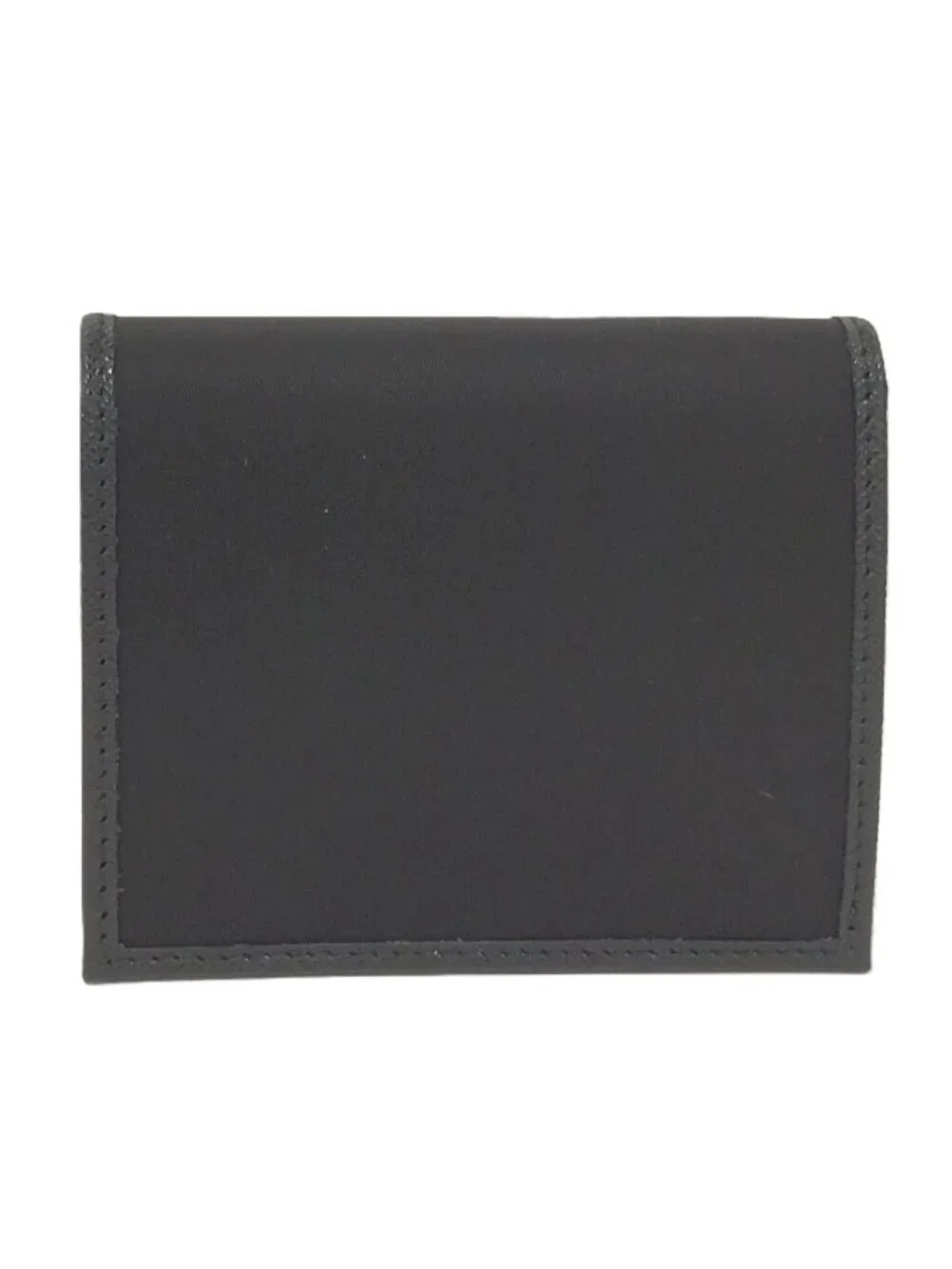 Prada Bifold Wallet Triangle Nylon Black